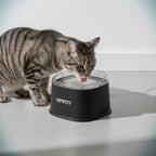 Anti-Splash Water Bowl for Dogs 2L Large Capacity Drinker Floating Drinking Bowls Dog Waterer for Puppy Cat Pet Accessories