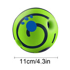 Dog Toy Wobble Wag Giggle Ball Getting Dog Attention Toy Fun Giggle Sounds When Rolled or Shaken Pets Know Best as Seen on TV